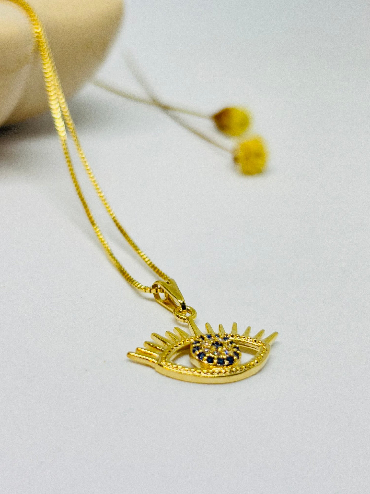 Colar Olho Grego Luxo