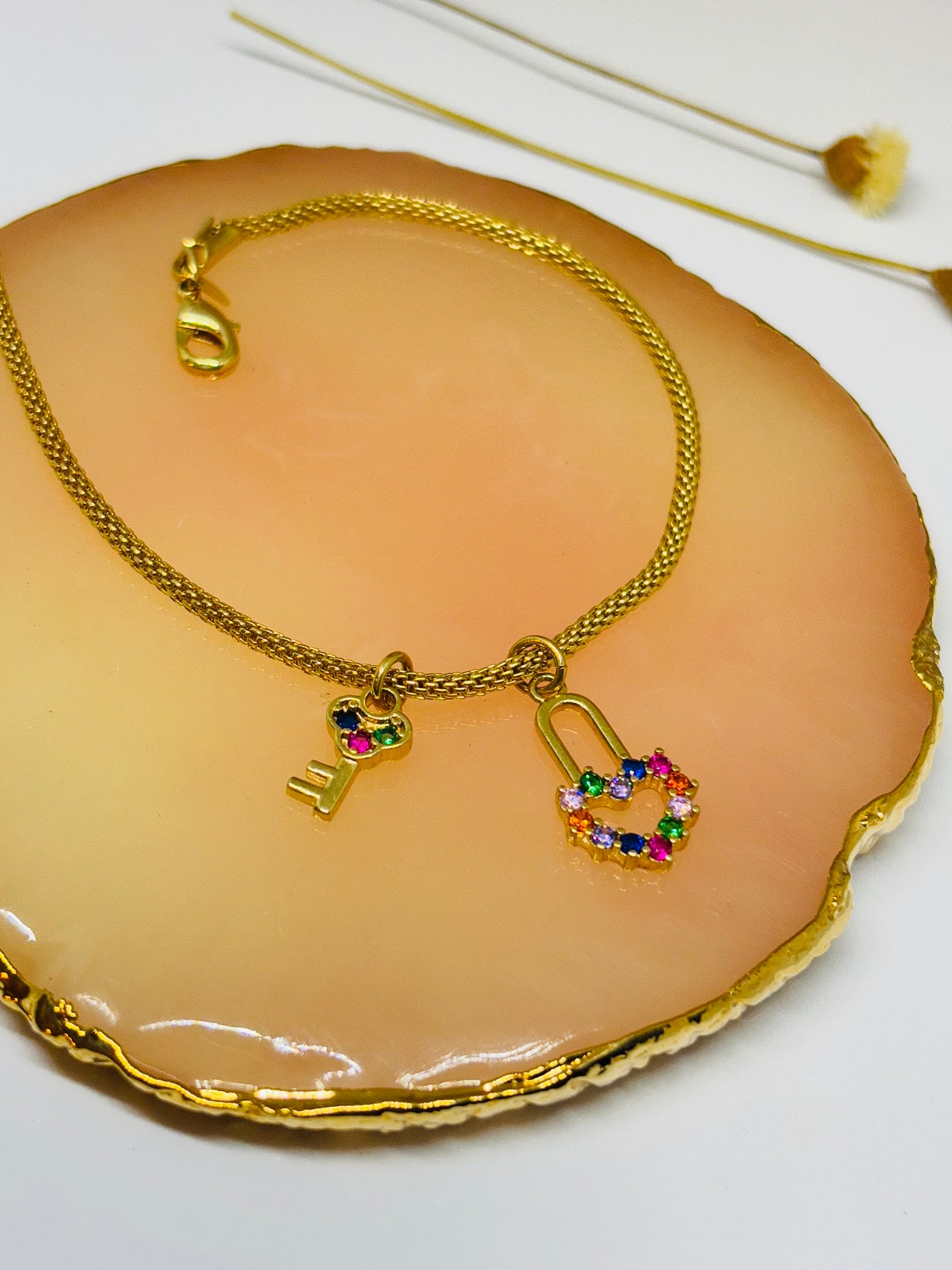 Pulseira Cadeado do Amor