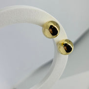 Brinco de bola liso 12mm
