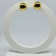 Brinco de bola liso 12mm