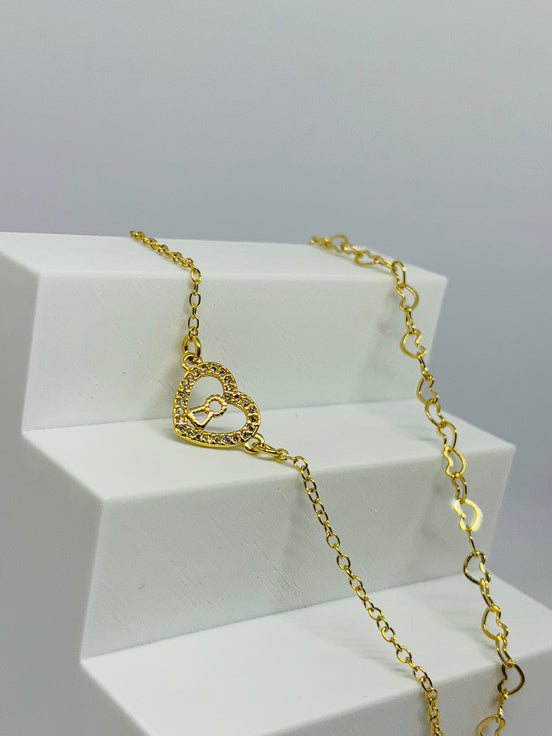 Colar Chave do Coração