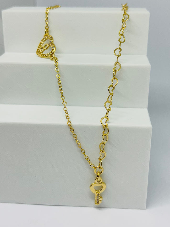Colar Chave do Coração