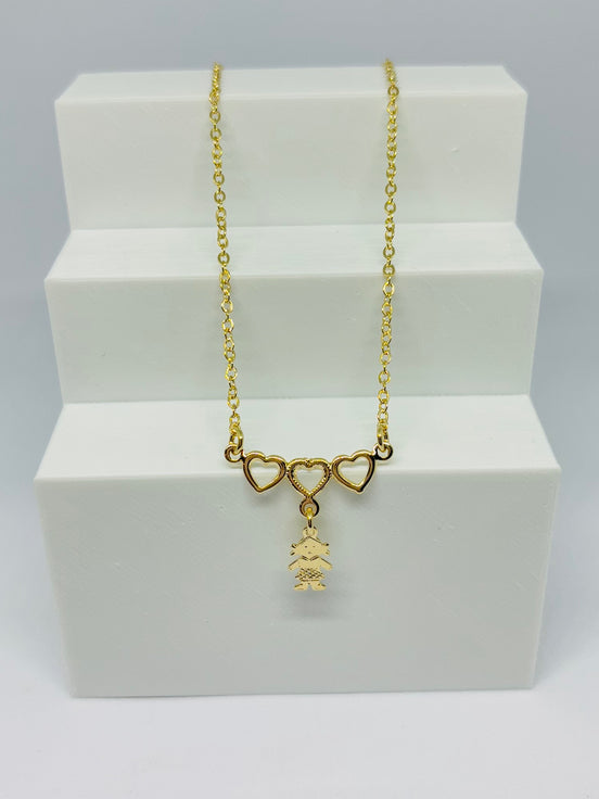 Colar Filhos (1 menina)