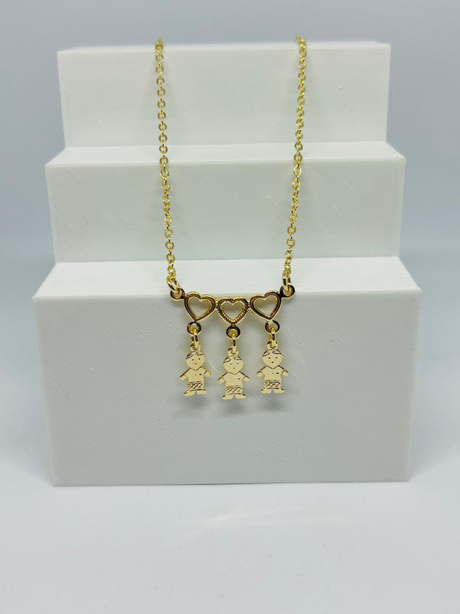 Colar Filhos (tres meninos)