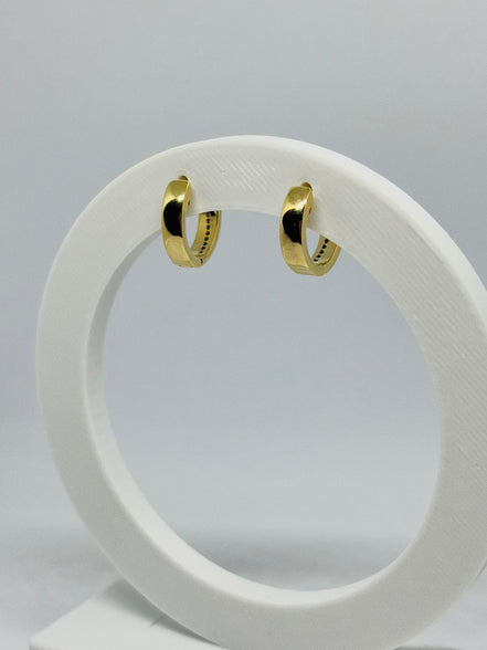 Brinco Argola fita Zirconias