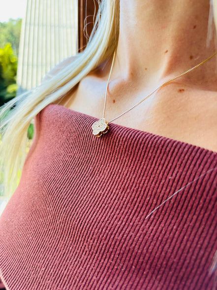 Colar Trevo de Quatro Folhas