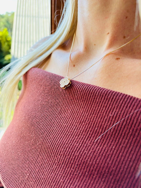 Colar Trevo de Quatro Folhas