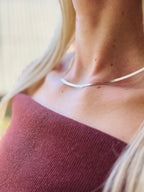 Colar Choker Fita larga