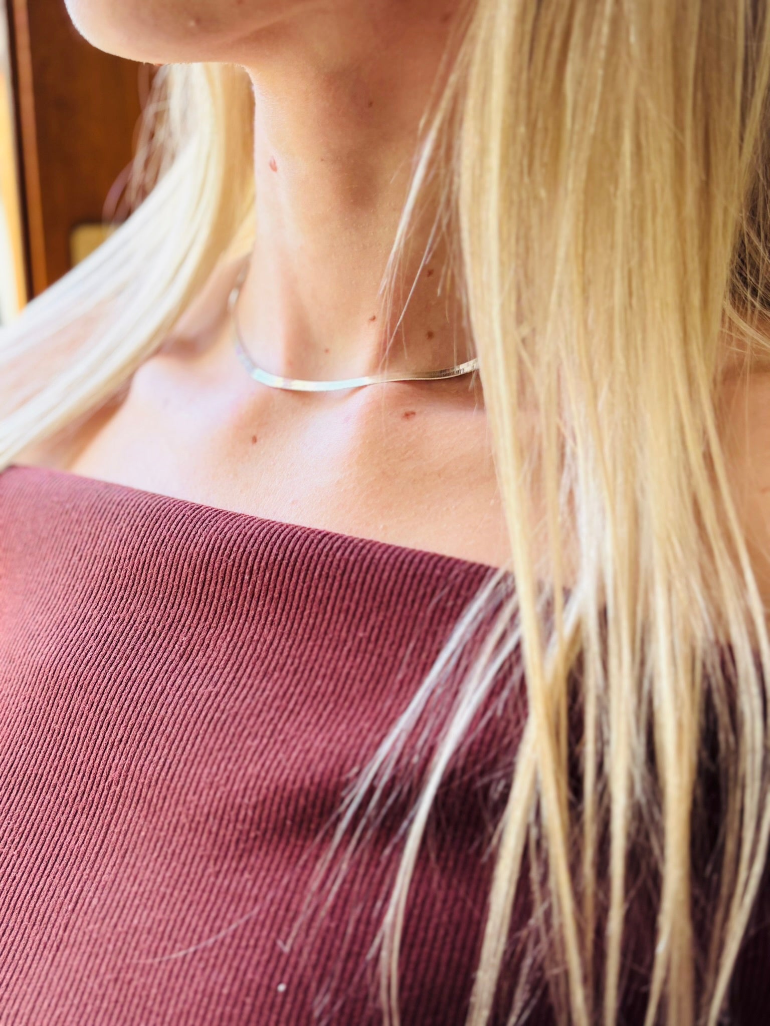 Colar Choker Fita larga