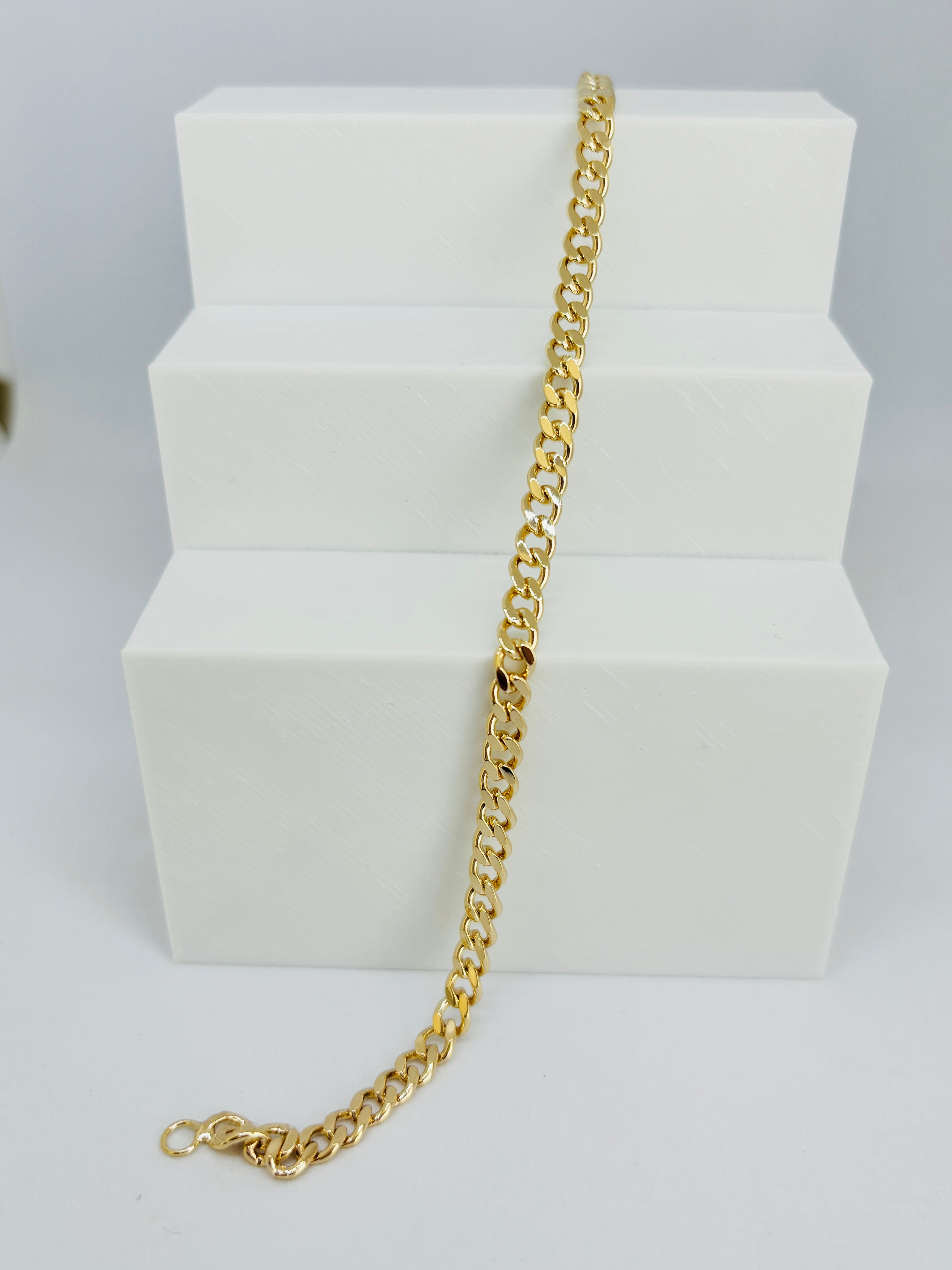Pulseira  Dourada - 22 cm (4002)
