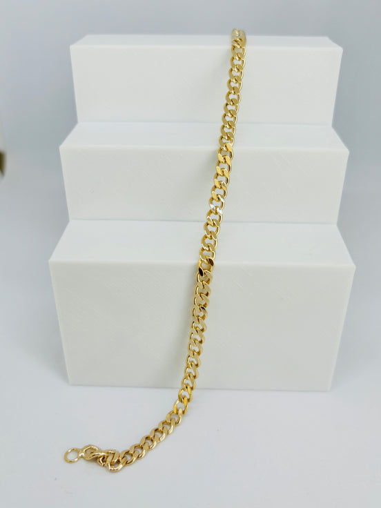 Pulseira  Dourada - 22 cm (4002)