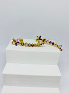 Brinco Ear Cuff Pedras preciosas