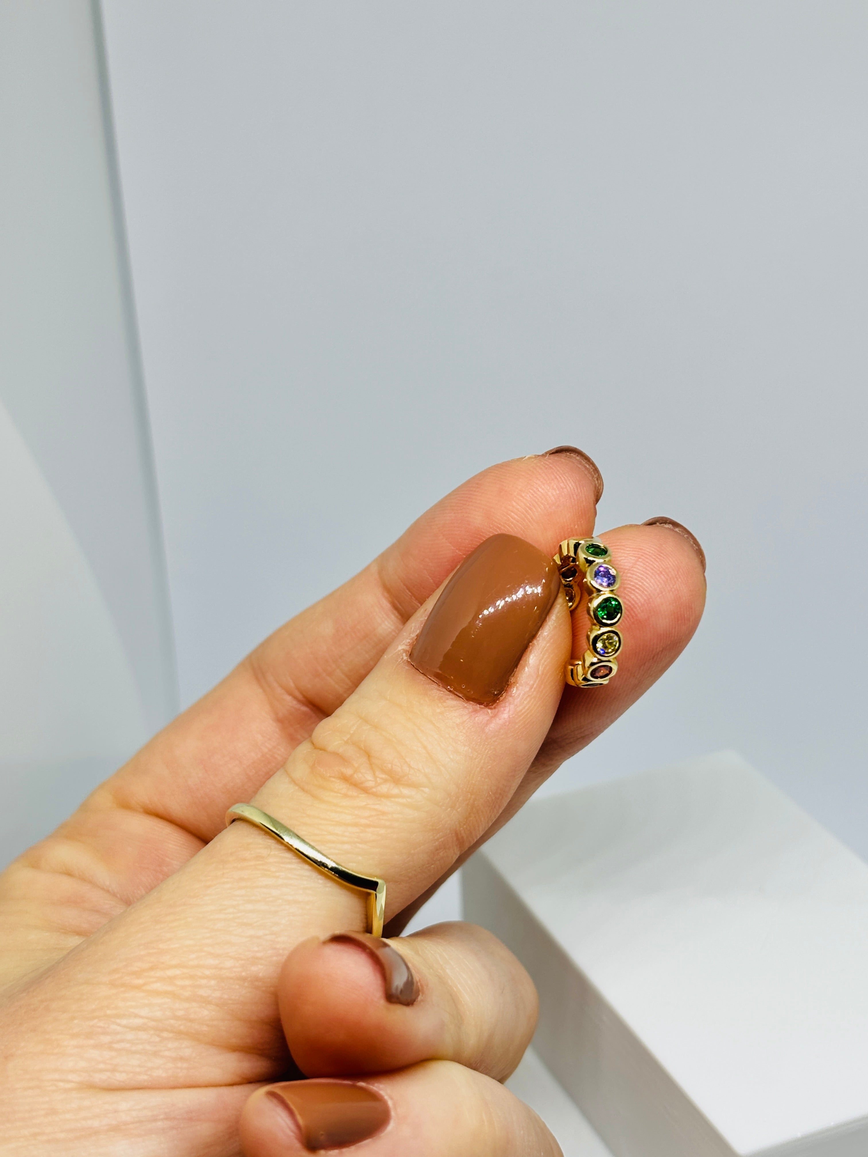 Brinco Piercing Fake Color