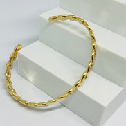 Pulseira Bracelete Trançado