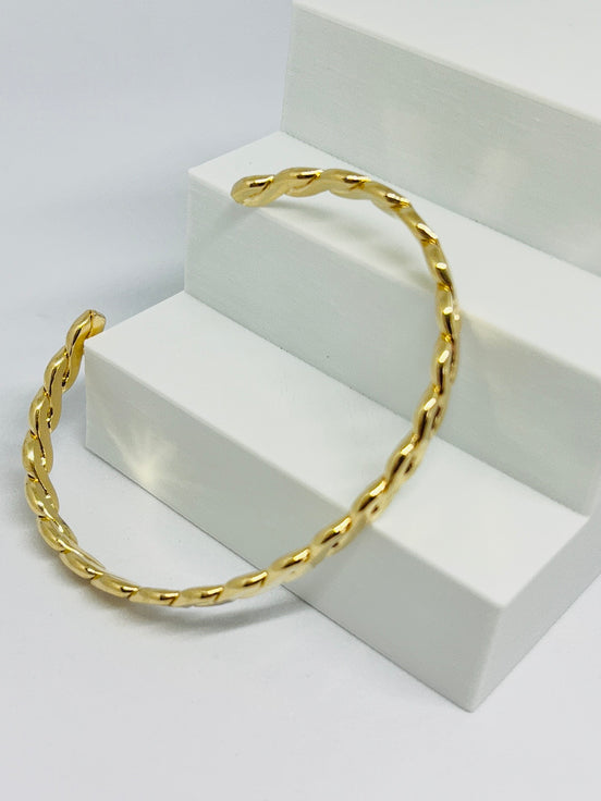 Pulseira Bracelete Trançado