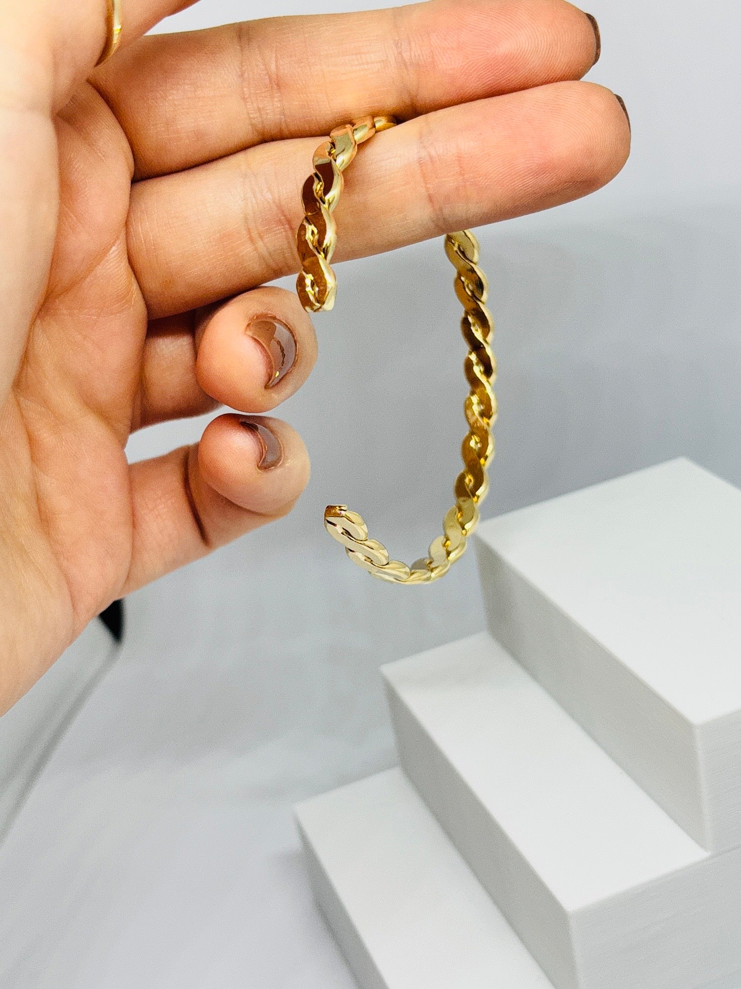 Pulseira Bracelete Trançado