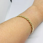 Pulseira Bracelete Trançado