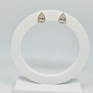 Brinco Gota cravejada