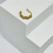 Brinco Piercing fake cravejado