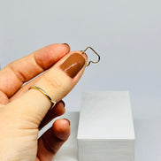 Brinco Piercing Fake coração