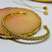 Pulseira Bracelete Trançado