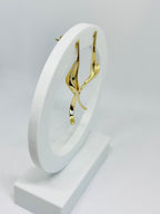 Brinco Linhas Abstratas