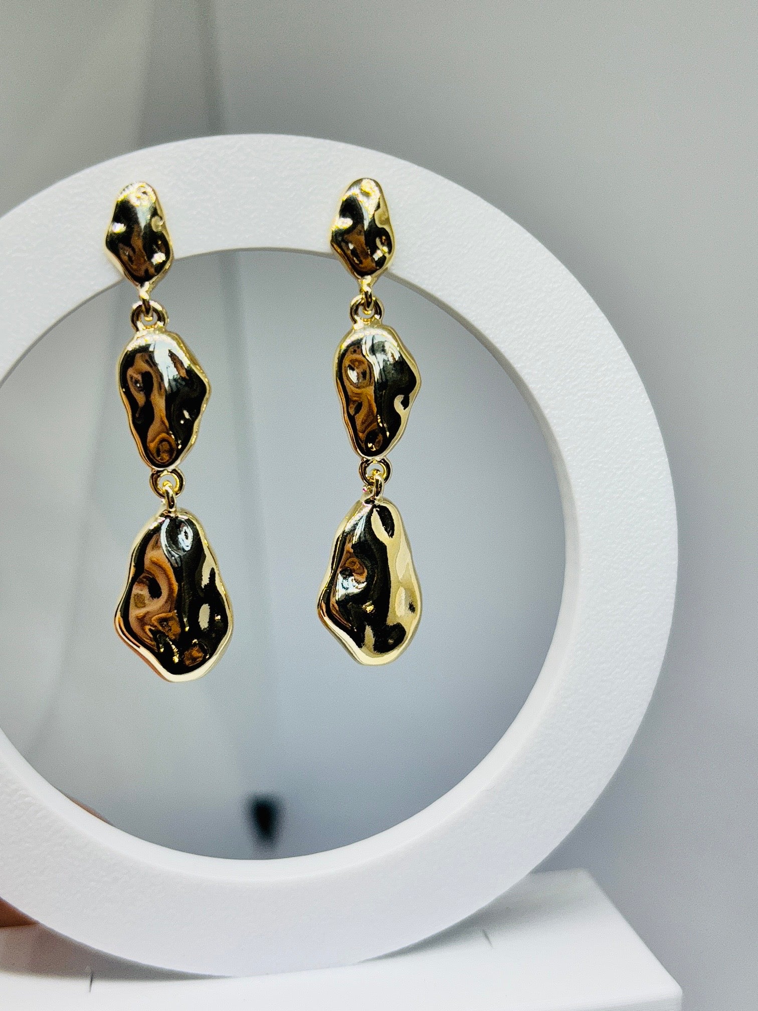 Brinco Pedras abstratas