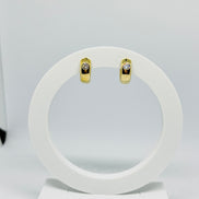 Brinco Argola com pedra