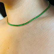 Choker Esmeralda Lux