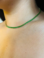 Choker Esmeralda Lux
