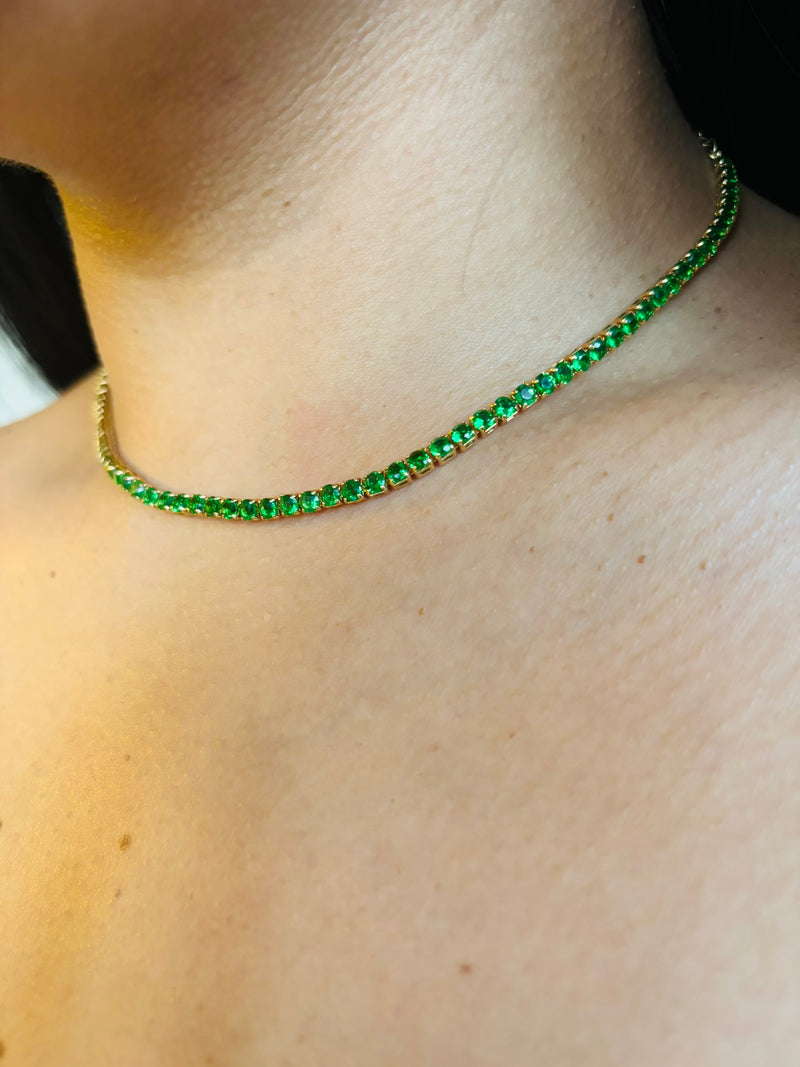 Choker Esmeralda Lux