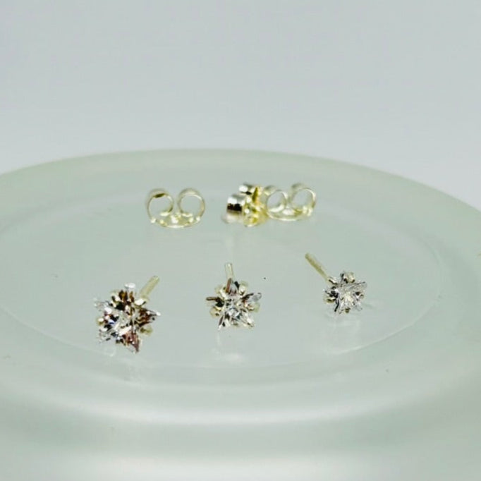 Trio brincos estrela