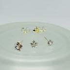 Trio brincos estrela