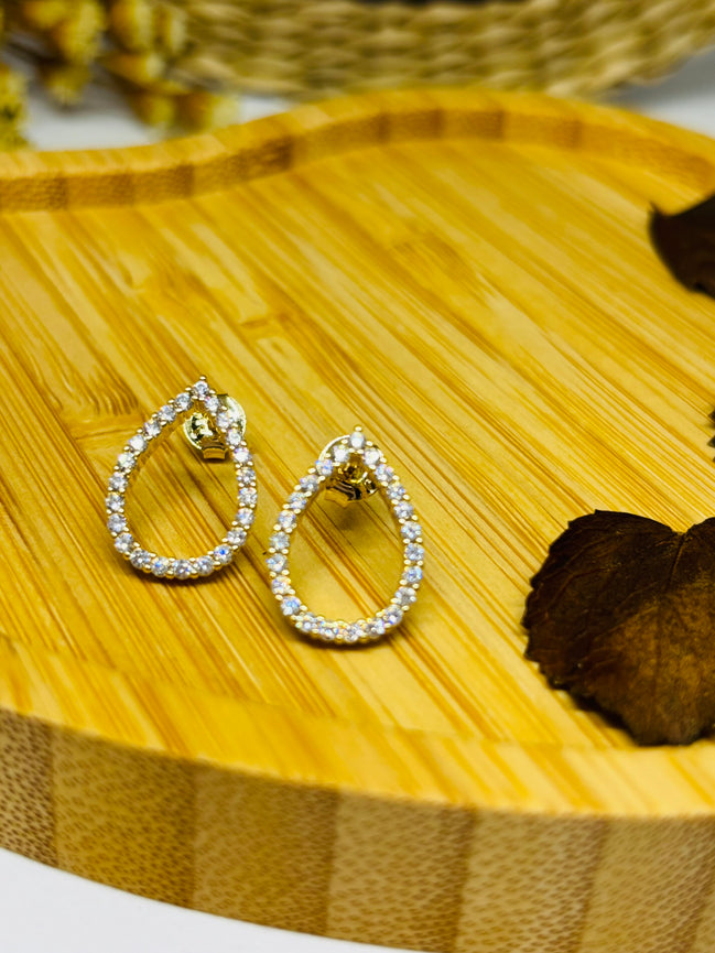 Brinco Gota Cravejado