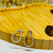 Brinco Gota Cravejado