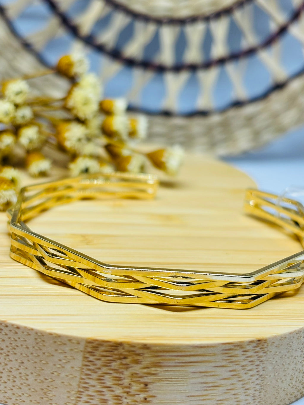 Pulseira Bracelete Geométrico