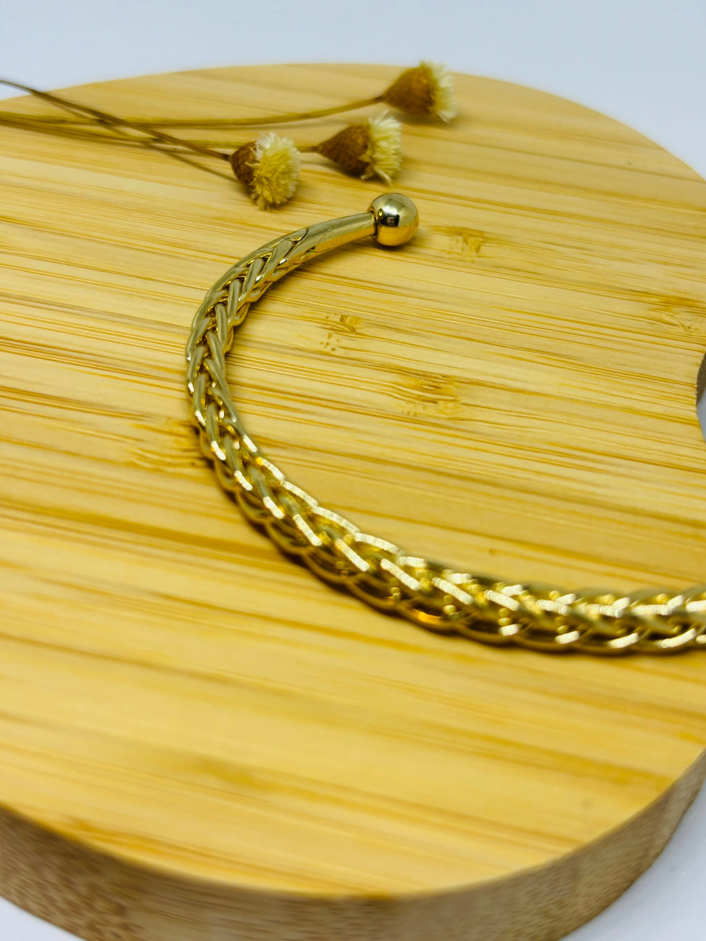 Pulseira Bracelete Trançado