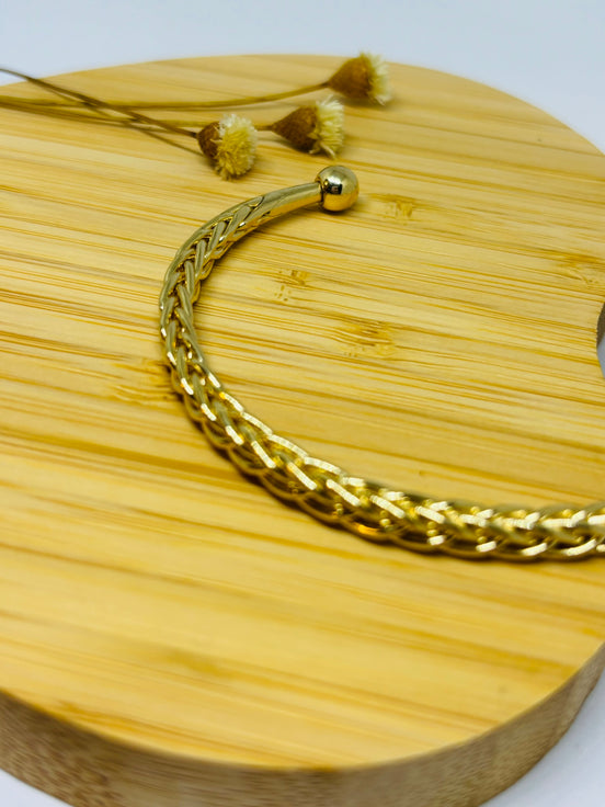 Pulseira Bracelete Trançado