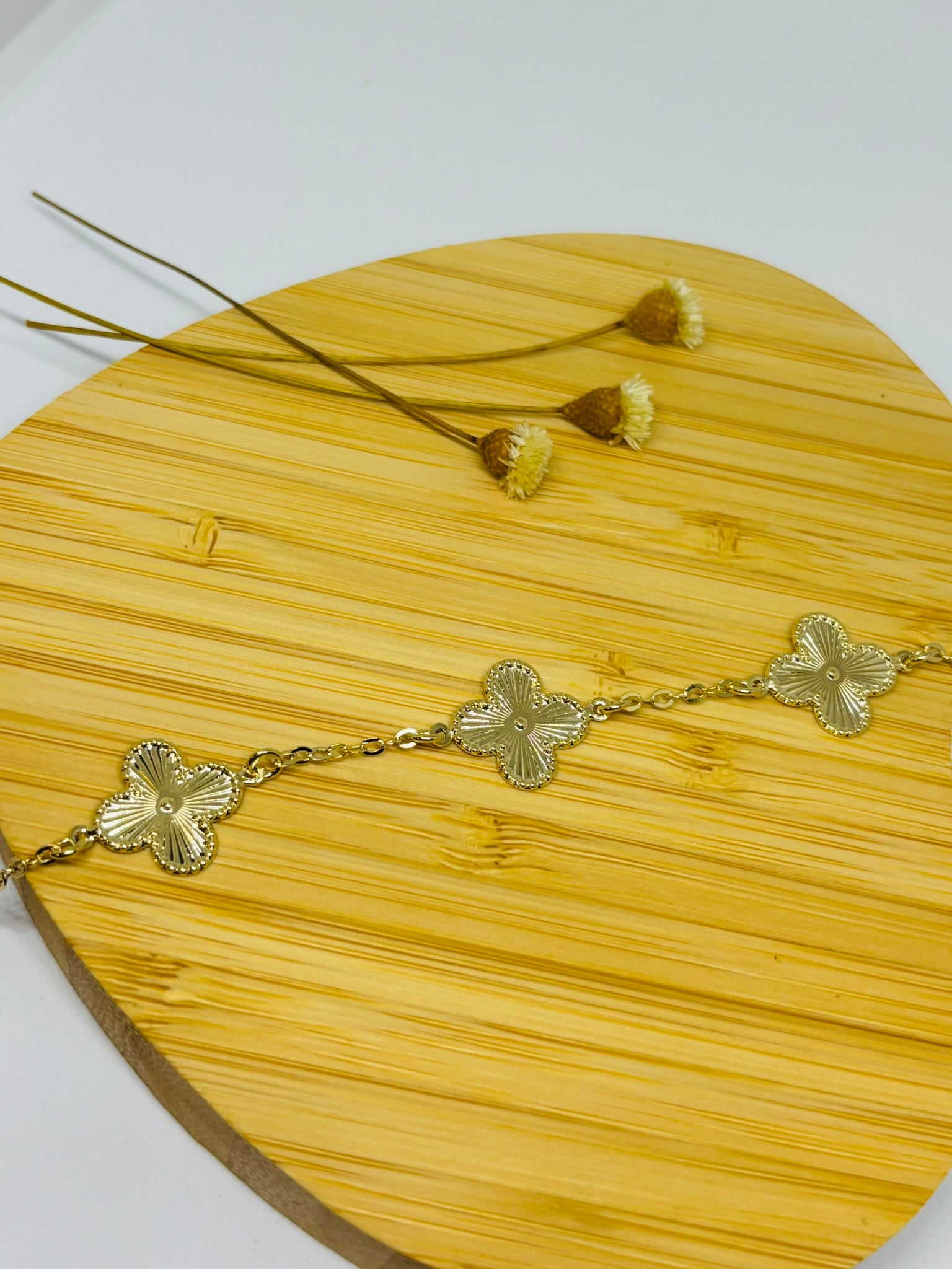 Pulseira trevo Minimalista