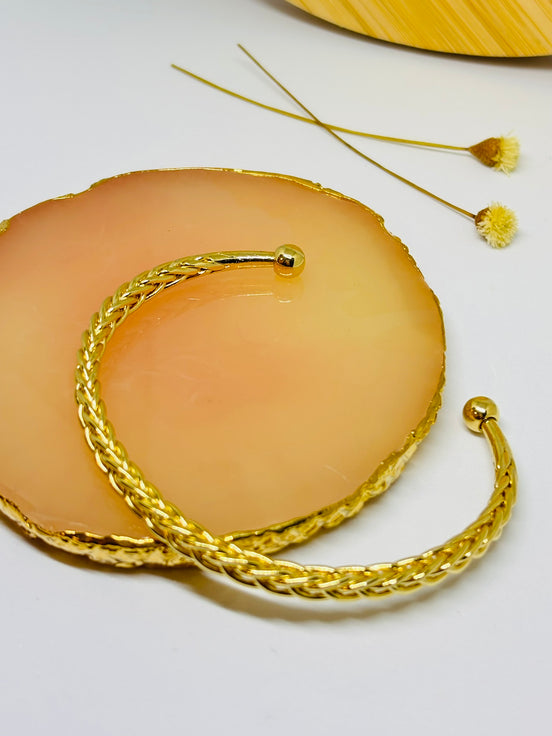 Pulseira Bracelete Trançado