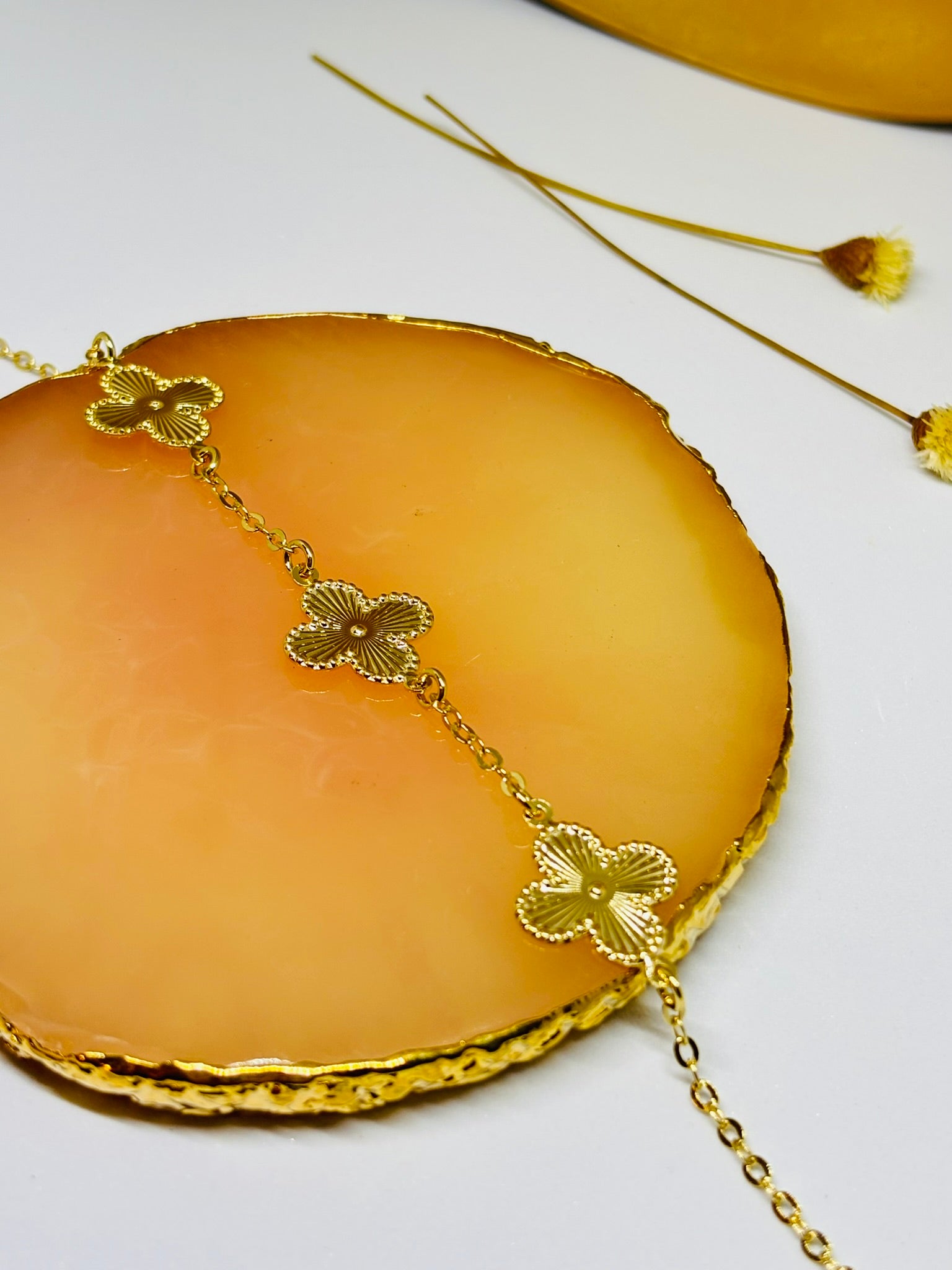 Pulseira trevo Minimalista