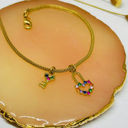 Pulseira Cadeado do Amor