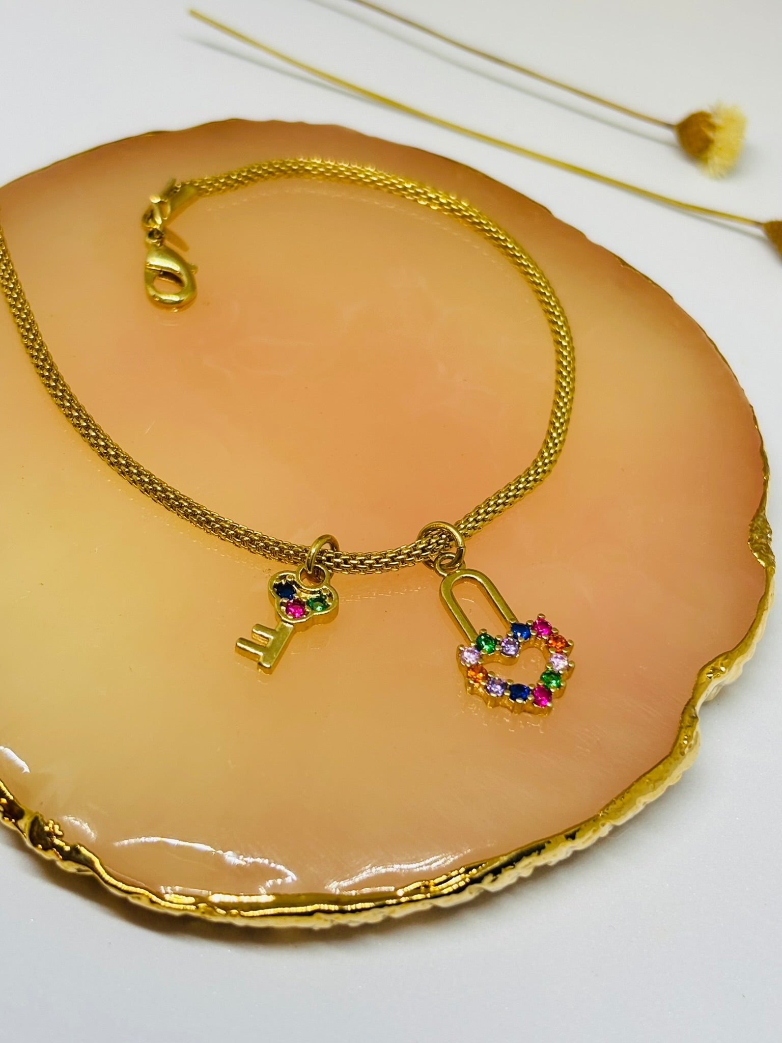 Pulseira Cadeado do Amor