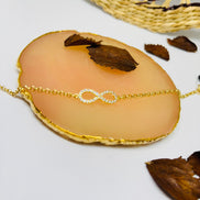 Pulseira Infinito com Zircônias