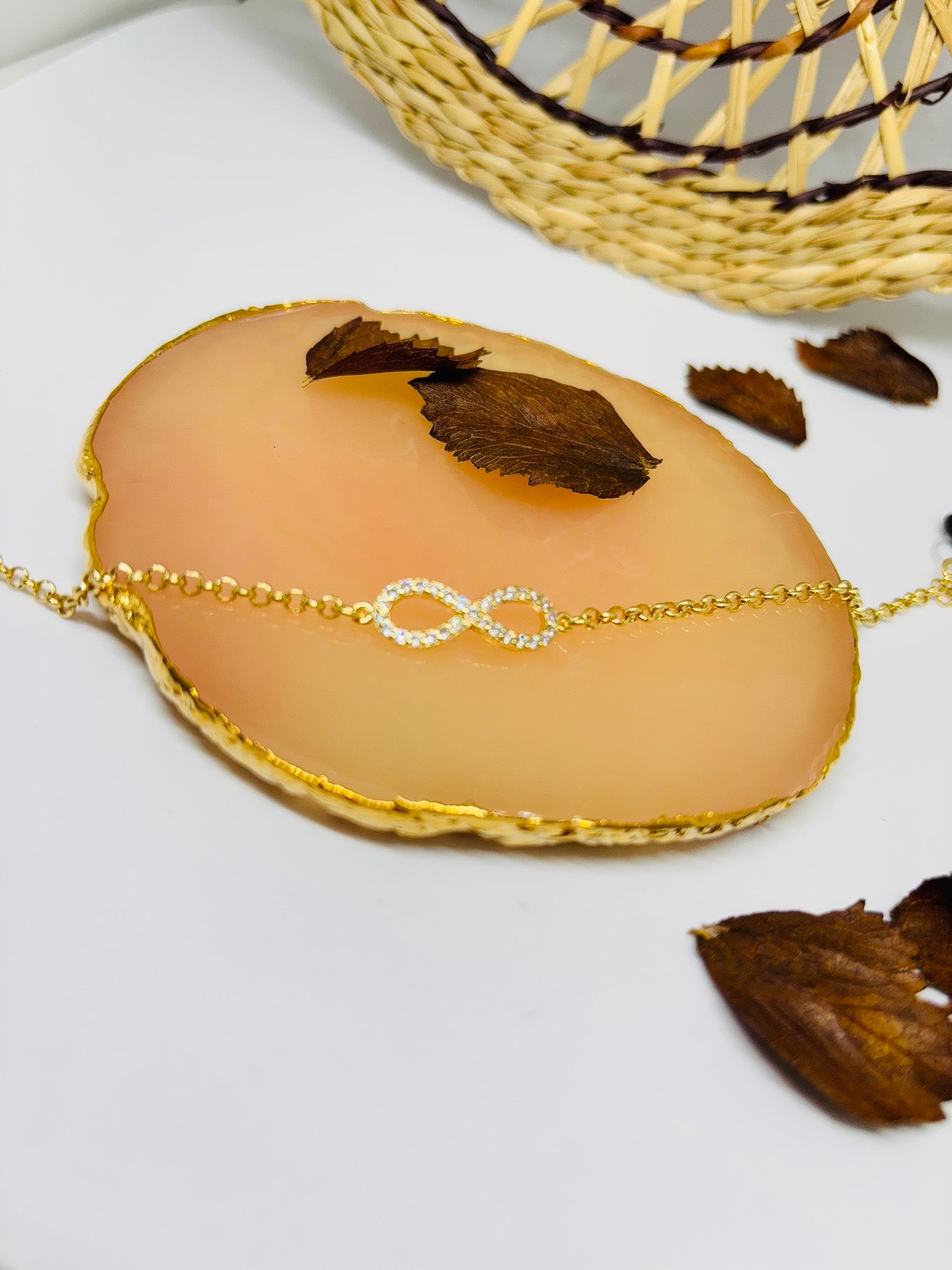 Pulseira Infinito com Zircônias