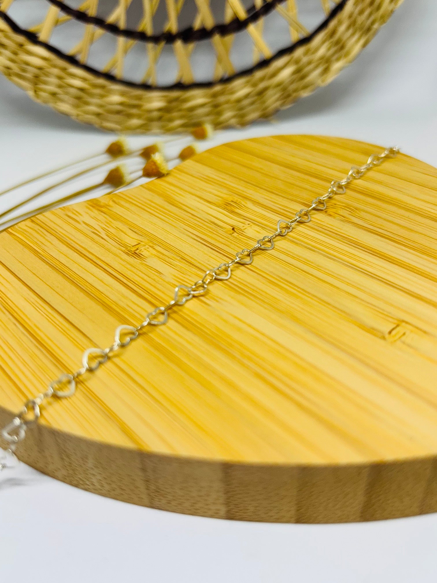 Pulseira Corações Delicados