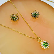 Conjunto Flor Esmeralda