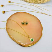 Conjunto Flor Esmeralda