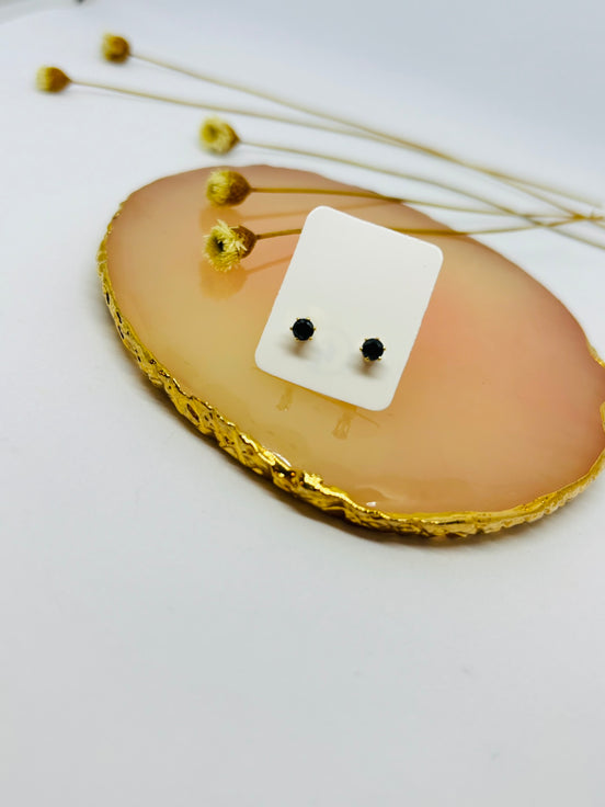 Brinco Ponto de Luz Preto