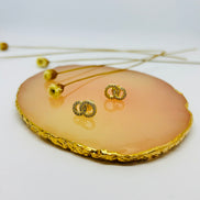 Brinco Laço Entrelaçado